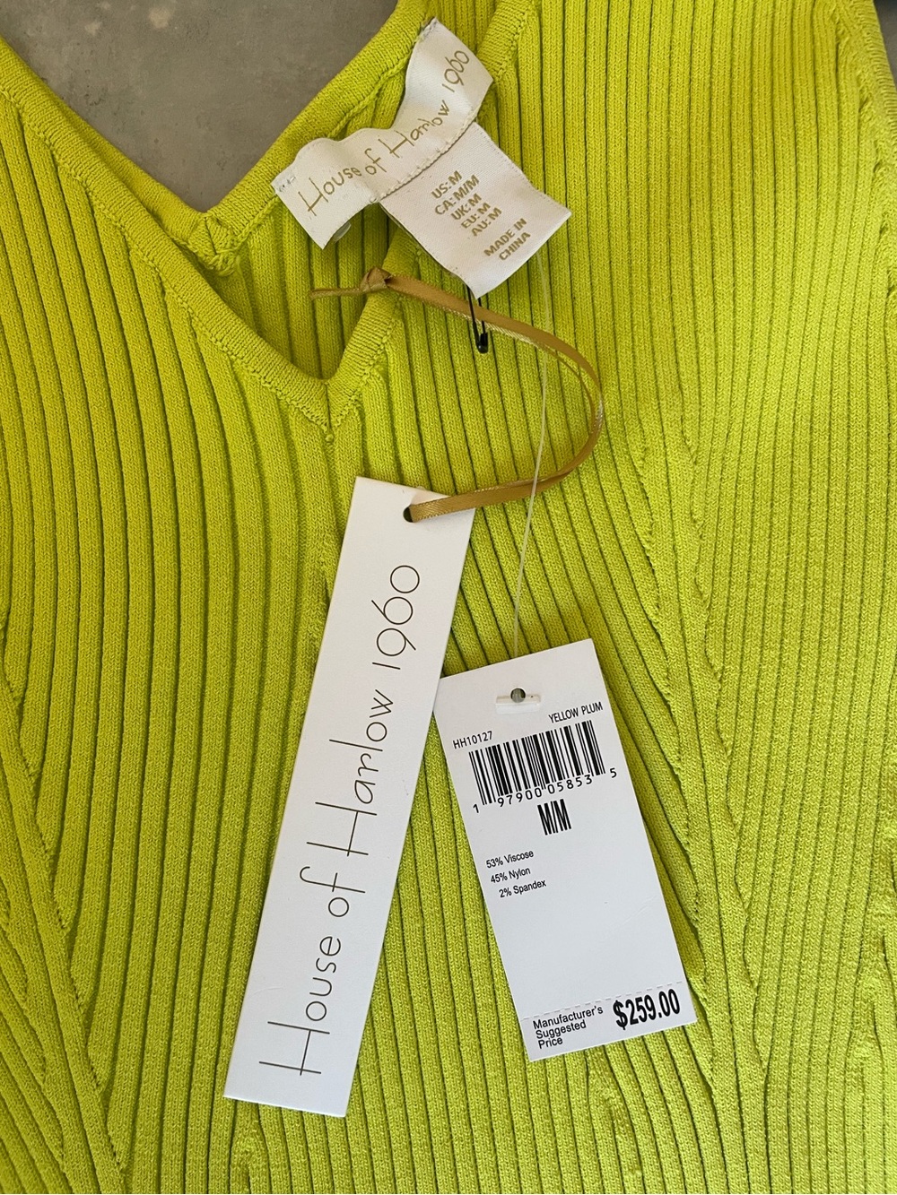 House of Harlow Ribbed Maxi Dress - size medium - Picture 5 of 6